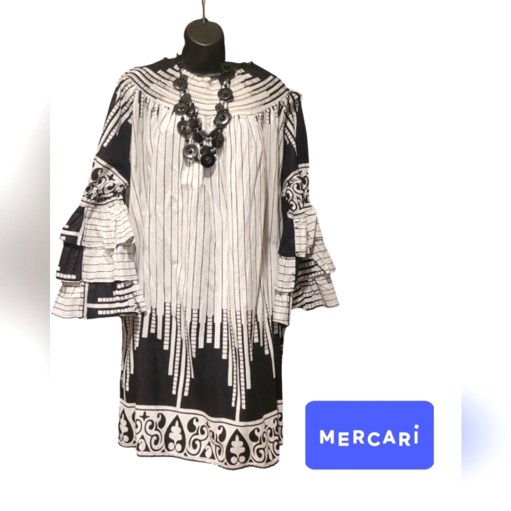 African Mid length dress